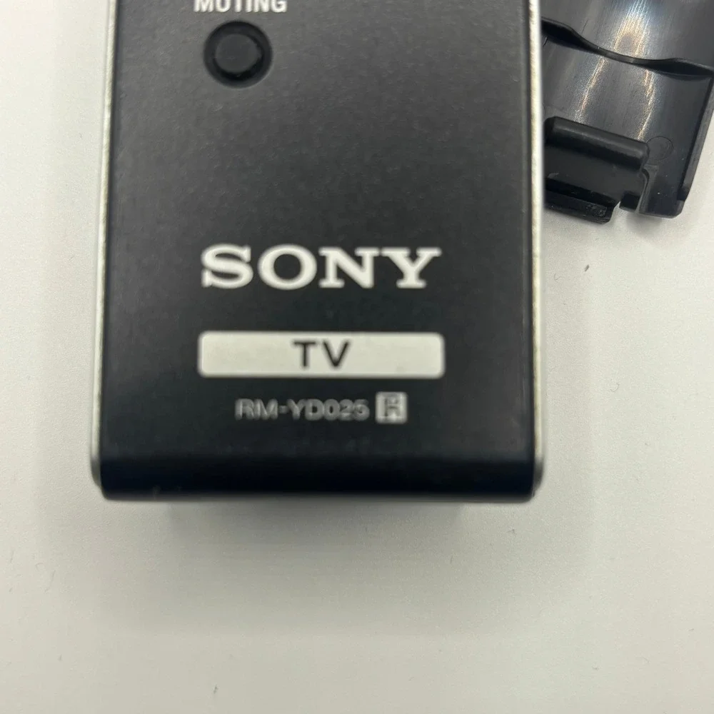 Sony RM-YD025‎ TV Remote Control for Bravia LCD LED Television Black Silver OEM